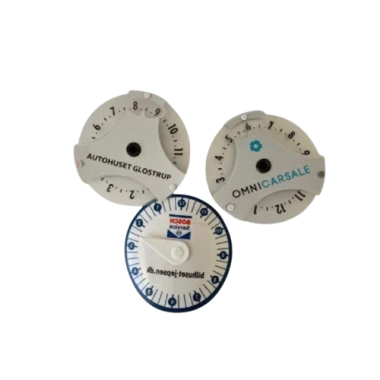 P-skiver og digitale P-ure