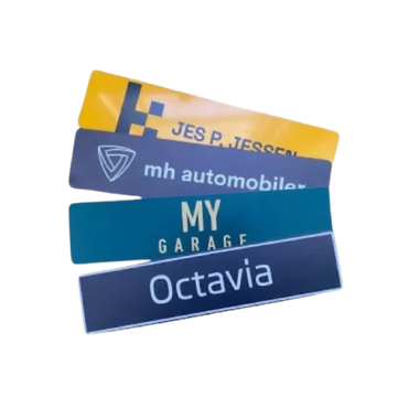 Dekoplader til salgsbilerne