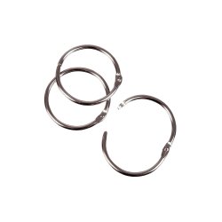 10 stk - Nkkelring med knekkpning