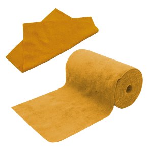 Mikrofiberklude p rulle - gul