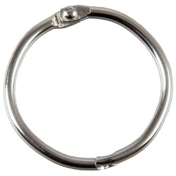 10 stk - Nkkelring med knekkpning