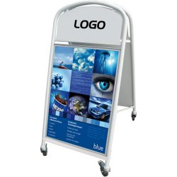 Ellipse Lux Street-skilt A1