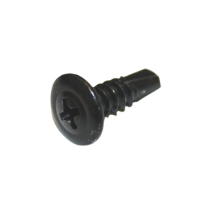 500 stk - 19 mm selvskrende til rammemontering SORT