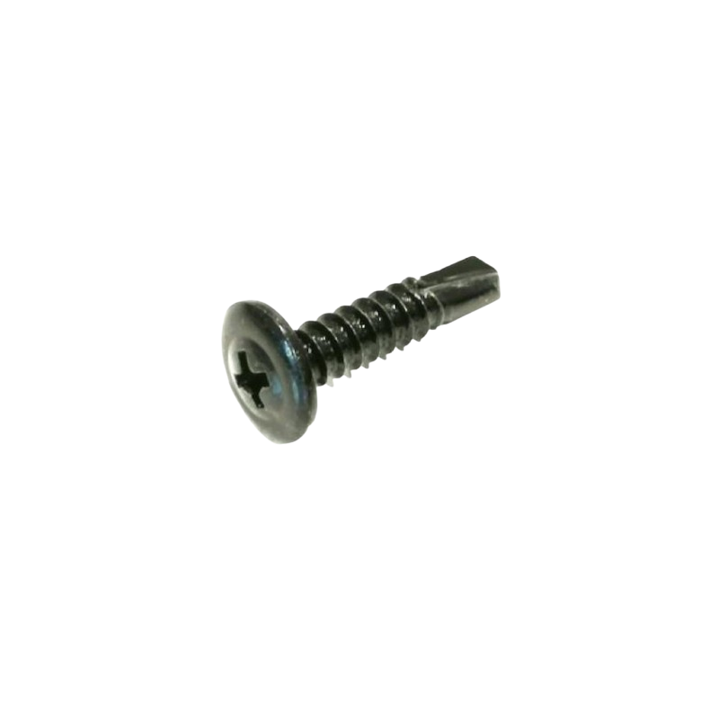 500 stk - 25 mm selvskrende til rammemontering SORT