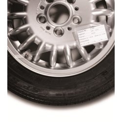 100 stk - Gjennomsiktige dekkmerker