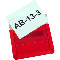 Transparent magnetlomme A6