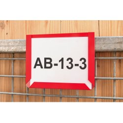 Transparent magnetlomme A6