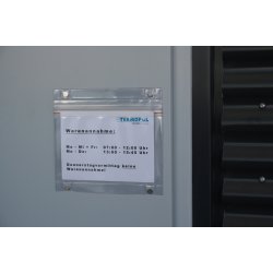  5 stk Gennemsigtig magnetlomme