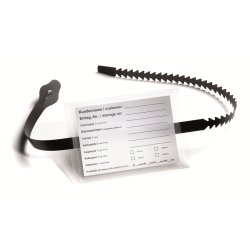 100 stk - Holder med klistremerker 80 cm slyfe