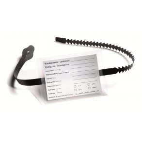 100 stk - Holder med klistremerker 80 cm slyfe