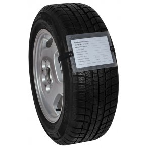 50 stk - Holder med nylon og klistremerker