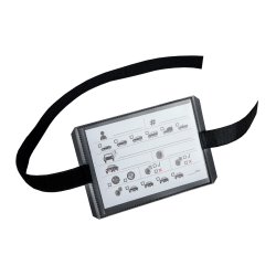 100 stk - Holder med borrels og klistremerker