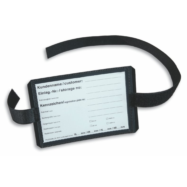 100 stk - Holder med velcro og m�rkater