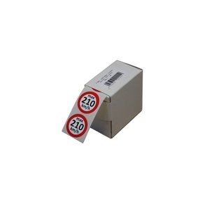 100 stk - Max hastighed klistermrker