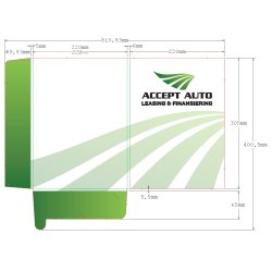 Afleveringsmapper A4 - Type 4 (4+0)