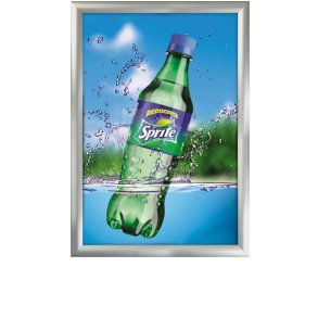 Alu trykkramme 45 mm - 100 x 140 cm