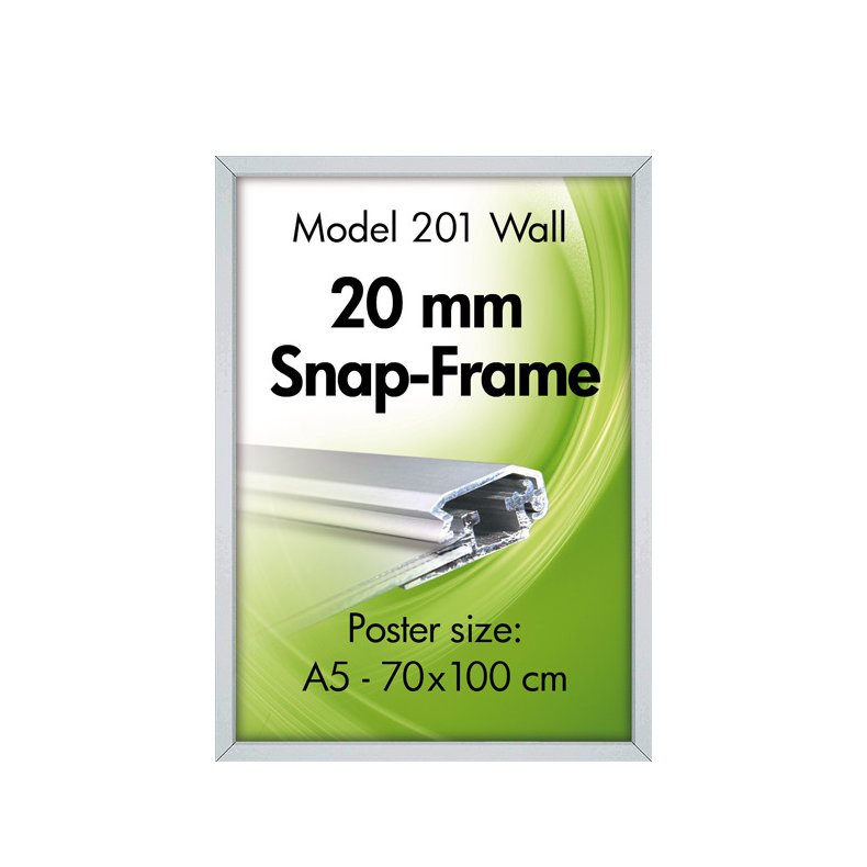 Alu snap frame 20 mm - 70 x 100 cm