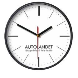 Veggklokke New Slim 30  