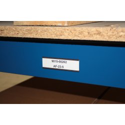 Magnetisk etiketholder til hyldeforkanter - 1 rulle med 50mmx50m