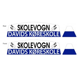 Ls folie til skolevognskilt model R og C