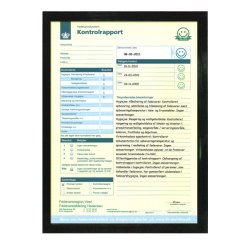 Dobbeltsidig vindusramme A4 plast