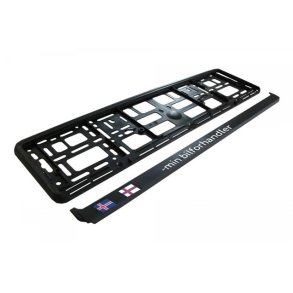 Skiltholder - med 3 fargetrykk