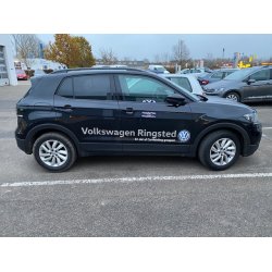 Udskret folie 150 cm - 2 farver