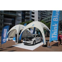 Eventtelt PneuMAX 6x6m - Inkl. trykk