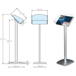 Brochureholder  Model Expo Horisontal