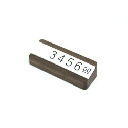 Sm prisskilte til varesalg - HLD-W Hvid/Sort