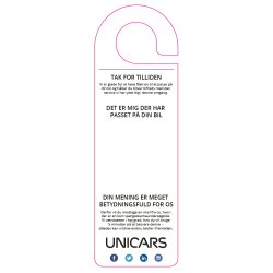 Hanger til bakspejl 70x220mm