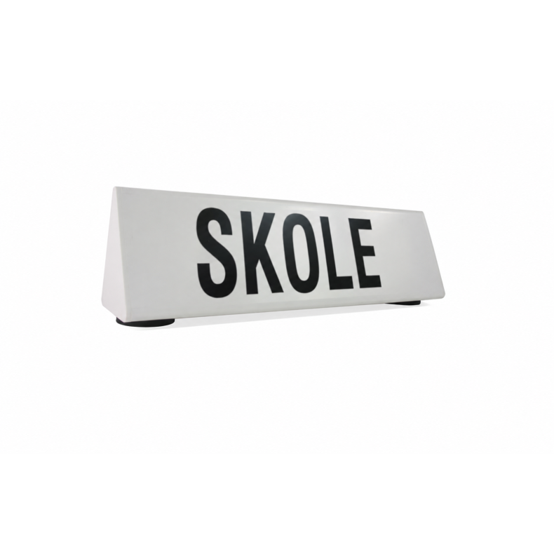 Kj�reskole takskilt standard magnet - SKOLE