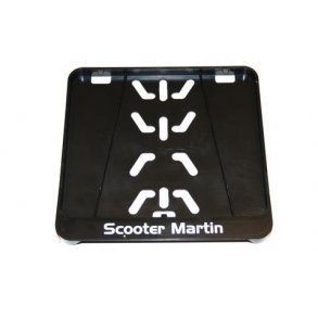 Nummerpladeramme til scooter med 1 farvetryk