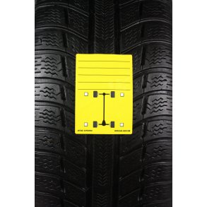 250 stk - Dekketiketter p rull - Gul