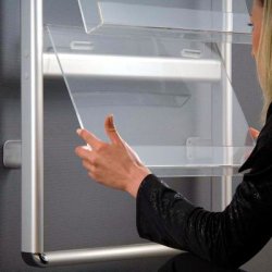 Brochureholder - Info-line til vg