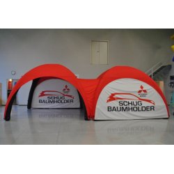 Kombinert arrangementstelt PneuMAX, 10x5 meter - Inkludert trykk