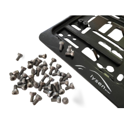 250 stk - Tork miniskrue til nummerplademontering 