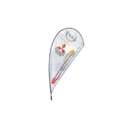 Mini strandflagg til bilvindu