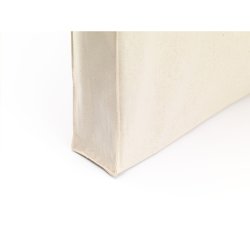 Natural Square Bag bomullsnett - 1 fargetrykk