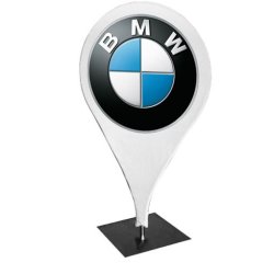 PIN Flag M - Inkl. trykk