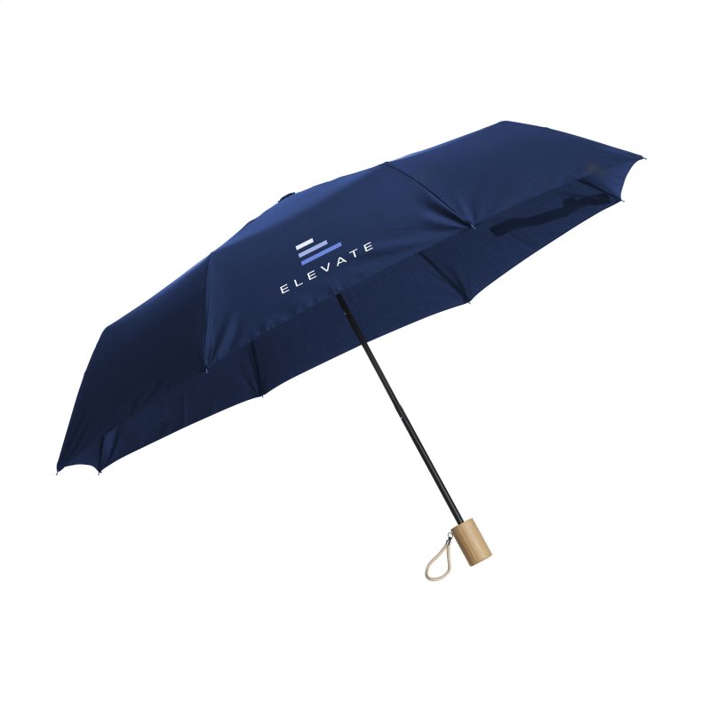 RPET Mini Umbrella foldbar paraply - 1 farvetryk