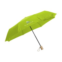 RPET Mini Umbrella foldbar paraply - 1 farvetryk