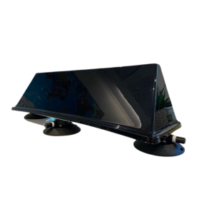 Kreskole tagskilt uden folie - Sort model R - Vakuum-Sugekop