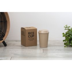 Riskopp med lokk 400 ml - 1 fargetrykk