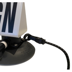 Sikkerhedsstrop st inkl. 2 x strop jer monteret p skilt