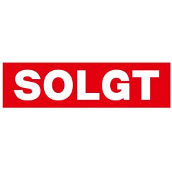 SOLGT etikett p frontruten