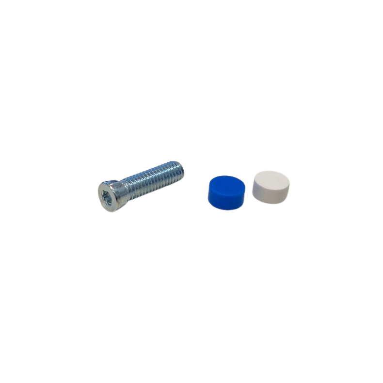 100 stk. - Tork M6 20mm skrue til nummerplademontering 