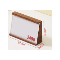 Sm prisskilte til varesalg - Model W190