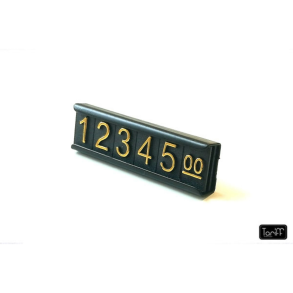 Sm prislapper til salg av varar - HLD-M Svart/Gull