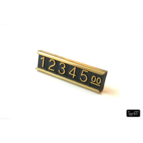 Sm prislapper til salg av varar - HLD-M Gull/Gull